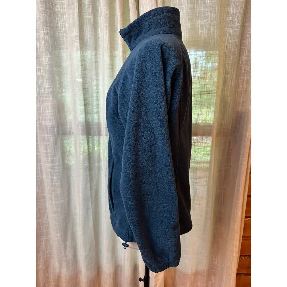 Columbia Womens Large Blue/green Full Zip Fleece